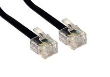 Cable Téléphone-Modem-Fax RJ11 Long 2m