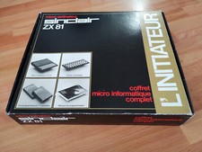 ordinateur computer SINCLAIRE ZX 81 --- coffret rare --- fonctionnel