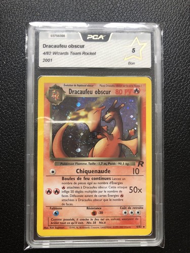 Carte dracaufeu obscur - carte,