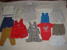Lot de 14 vêtements 6mois (67cm) Garçon été