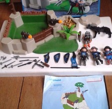 PLAYMOBIL 4014 SUPERSET BASTION DES CHEVALIERS AVEC SA BOITE