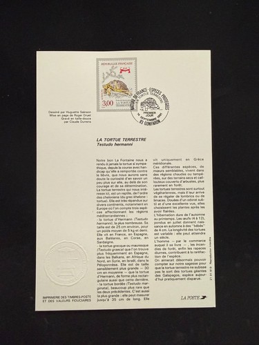 Encart philatélique 1er jour - 1er,