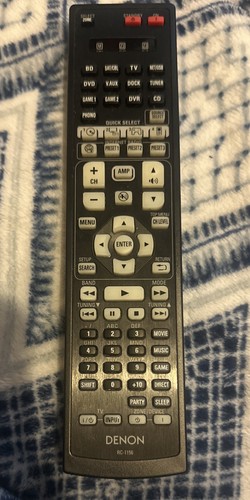 Genuine denon 1156 remote - genuine, rc-1156