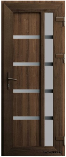 Porte extérieure pvc 100 210 - pvc, 100/210