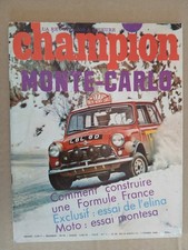 CHAMPION N°25 15/1/1968