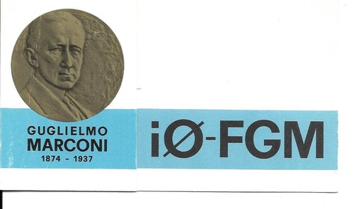 Qsl 1966 italie - qsl,