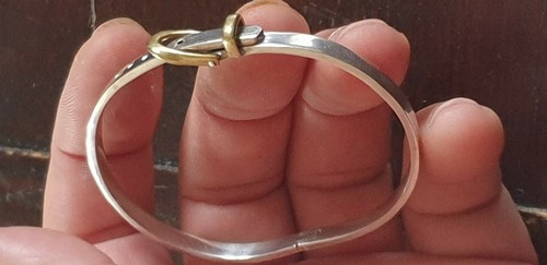 Bracelet argent forme - bracelet, de