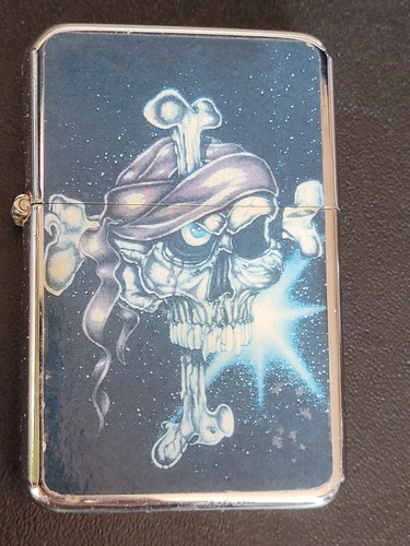 Briquet metal wild fire - fire, skull