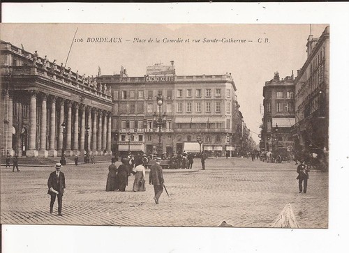 Cpa bordeaux place - 33, de