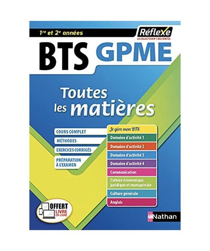 Bts gestion pme - bts, la