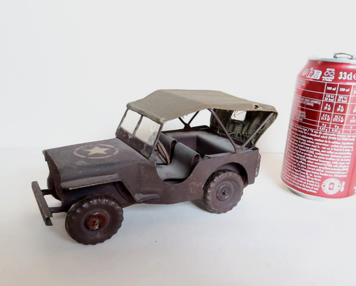 Rare jeep tole - en, soudée