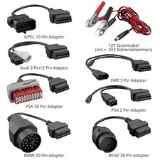 8x véhicule Câble OBD OBD2