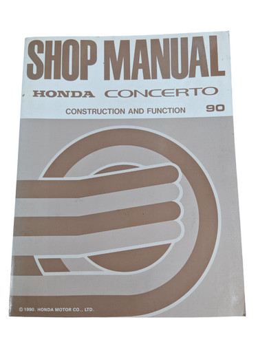 Honda concerto construction - concerto, et