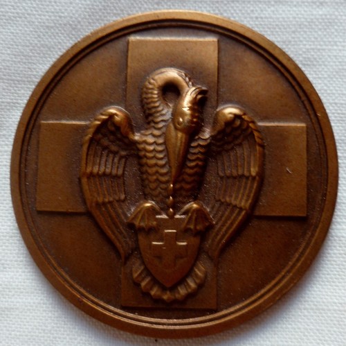 Médaille pélican croix rouge - médaille,