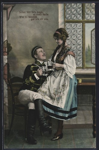 Carte postale étudiante - , de