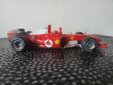 1/18 MATTEL ELITE (NO MINICHAMPS) F1 FERRARI F2004 M. SCHUMACHER #1 DIRT EDITION