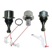 3 Rotules Suspension Pour Clio