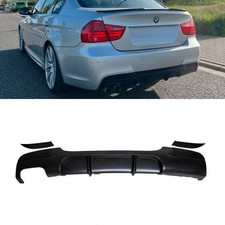 Diffuseur Arrière PERFORMANCE Noir pour BMW E90 E91 M Sport Parechoc 316-330i