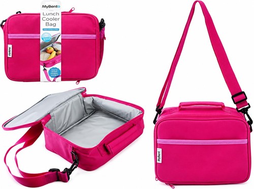 Sac isotherme rose pour - pour, repas