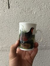 Mug Dunoon porcelaine fine Game Birds Perdrix grise – Jack Dadd, Angleterre