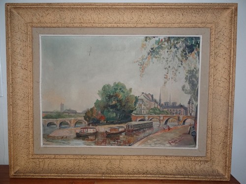 Tableau belle vue paris - tableau,