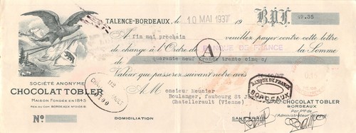 1937 societe anonyme chocolat - 1937,