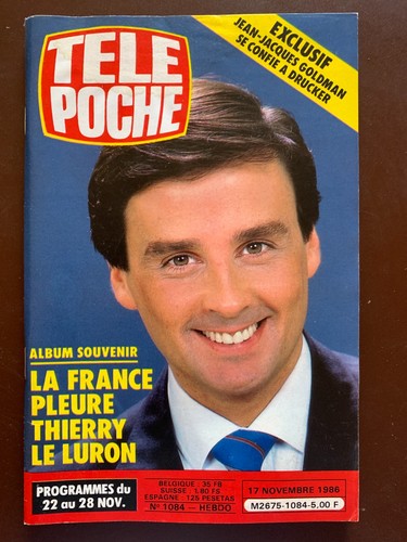 Télé poche 1986 - poche, 17/11/1986