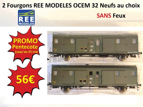 Ree modeles lot - 2, fourgons