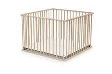 Parc bébé en bois  100 x 100