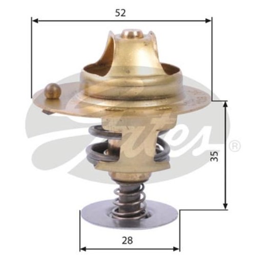 Thermostat gates th14178g1 - thermostat,