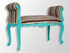 banquette déco style Louis XV