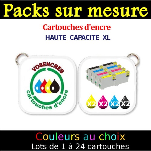 Cartouches encre non oem - 2+6, d'encre