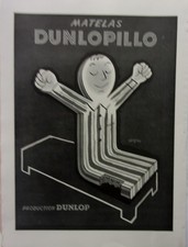 PUBLICITE   DUNLOPILLO  PAR