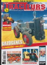 TRACTEURS N°54 GAZOGENE /