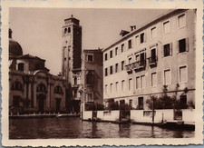 Italie, Venise, Église San Geremia, Tirage vintage, ca.1930 Italie, Venise, Égli