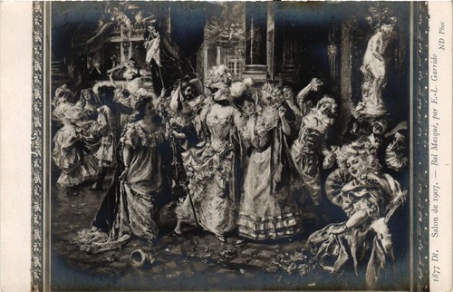 Cpa salon 1907 e l - cpa, de