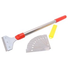 Grattoir pour Tapisseries de Plancher Outils Décolleuse à Papier Peint + 10 Lame