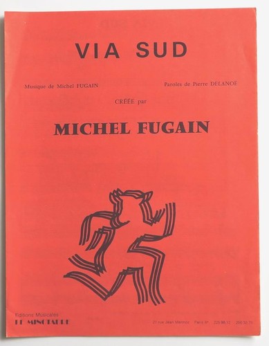 Partition vintage sheet music