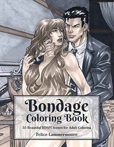 Bondage coloring book 55 - bondage,