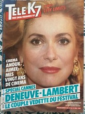TELE K7 N°140 DU 17/05/86 CATHERINE DENEUVE