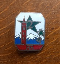 Insigne du 2e RTM, Tirailleurs Marocains