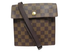 SAC A MAIN LOUIS VUITTON PIMLICO N45272 EN TOILE DAMIER EBENE BANDOULIERE 1250€