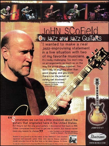 John scofield signature ibanez - john,