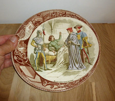 Assiette Sarreguemines Jeanne