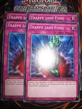 YU-GI-OH! COM TRAPPE SANS FOND LOT DE 4 (PLAYSET) WIRA-FR056 NEUF MINT ED 1