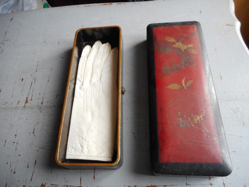 Ancienne boîte gants - boîte,