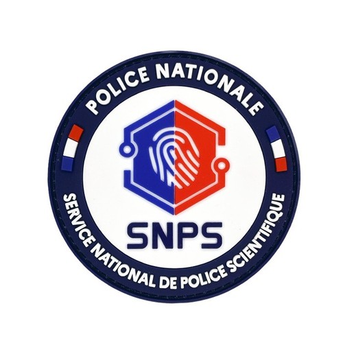Plaque metal police nationale - metal,