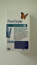 Abbott Freestyle Optium Neo H Sang Glucose Paquet De 100 Pièces