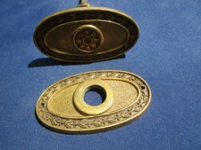 Poignée + rosace laiton