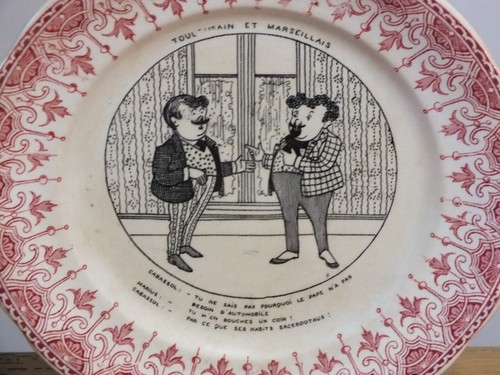 Assiette digoin sarreguemines - digoin,